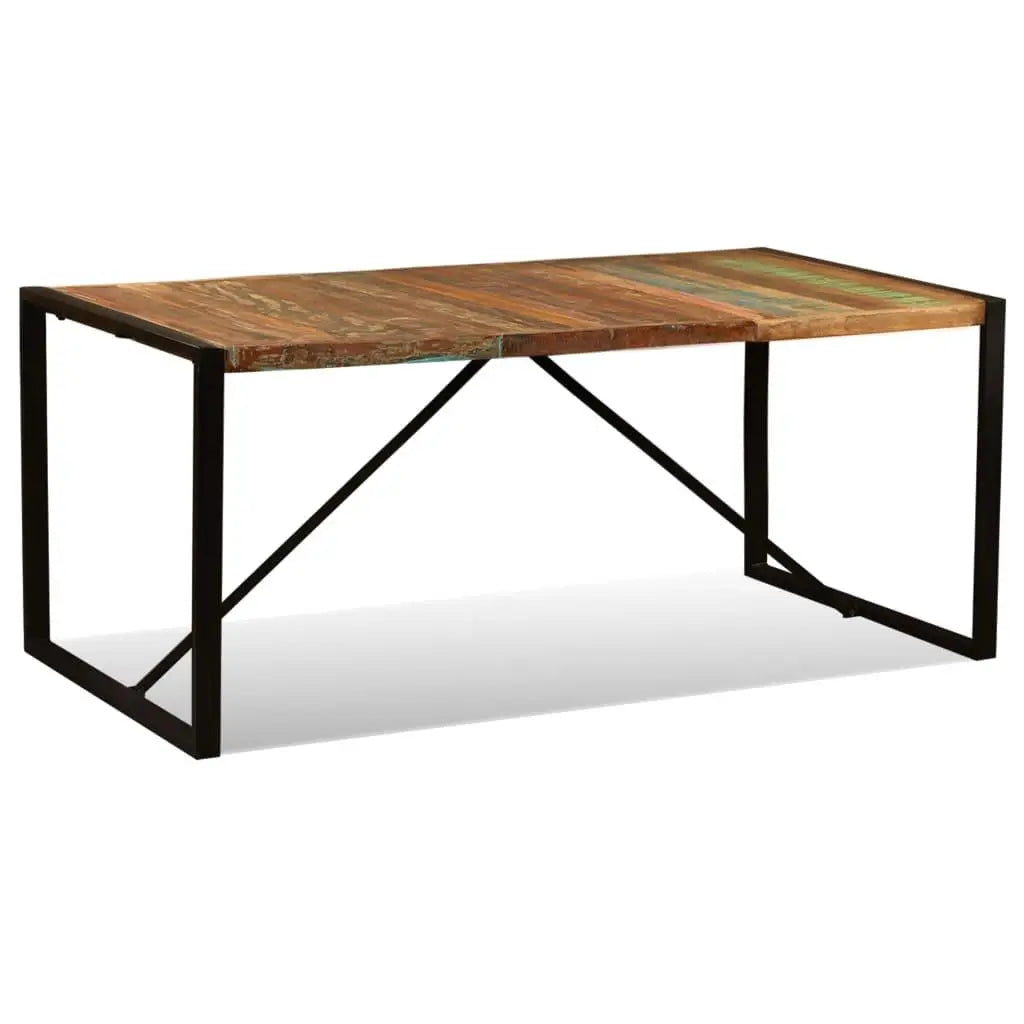 Solid Reclaimed Wood Dining Table