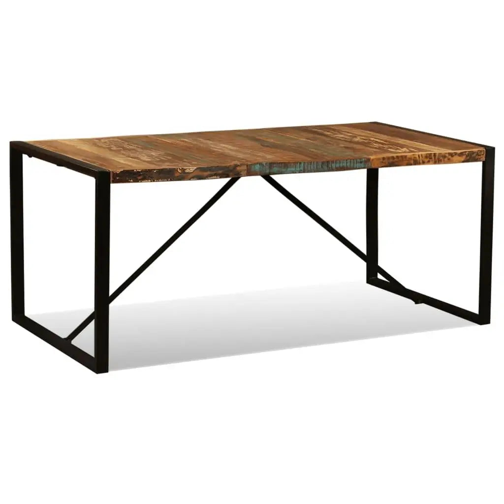 Solid Reclaimed Wood Dining Table